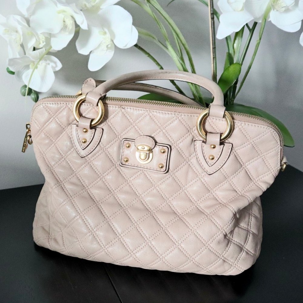 Marc Jacobs Quilted Leather Satchel